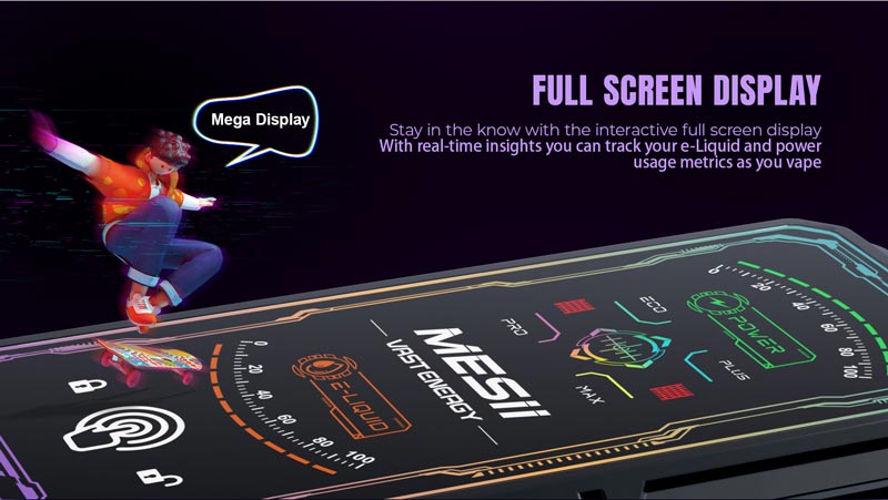 MESII Vast Energy 30K Pantalla Completa Inteligente