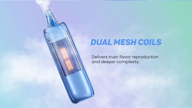 Carga USB-C MESII Visible Tank - vaper recargable