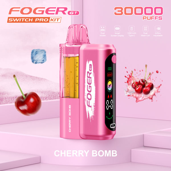 Foger GT Vape Bomba de Cereza