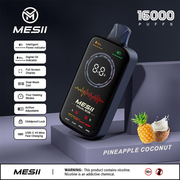 Piña Coco | Vaper al por Mayor MESII Visual Boxx 16K