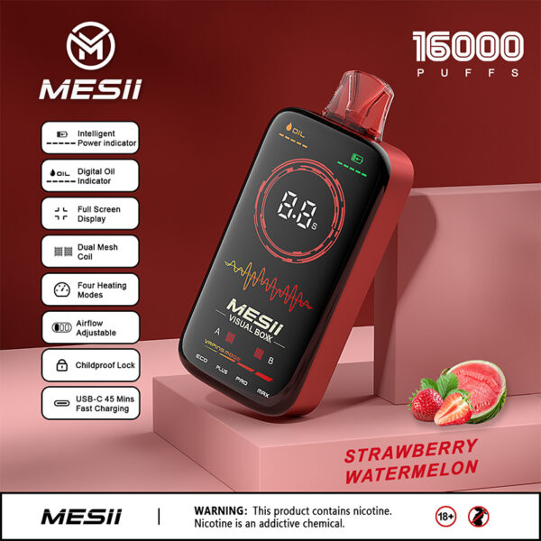 Comprar Vaper Fresa Sandía | Mesii Visual Boxx 16K