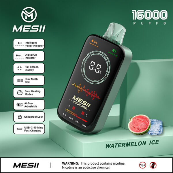 Comprar Vaper Sandía Ice | Mesii Visual Boxx 16K