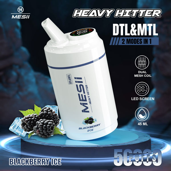 Mesii Heavy Hitter 50K Mora Negra Helada