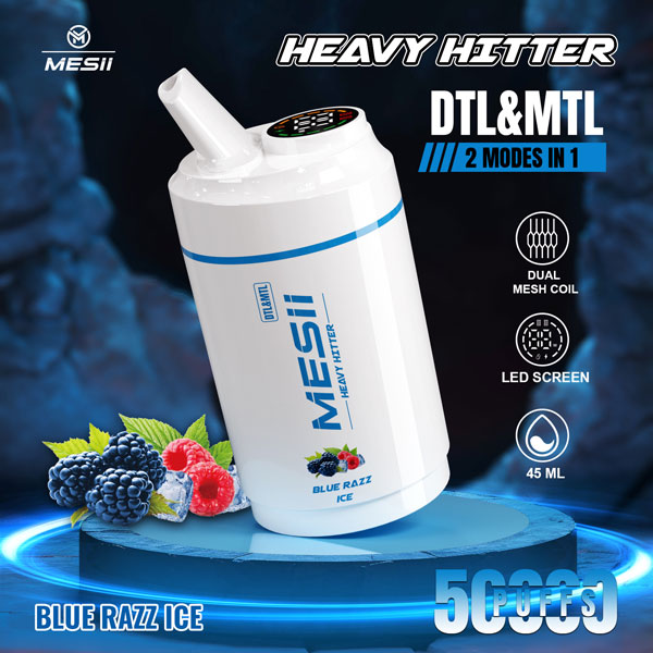Mesii Heavy Hitter 50K Baya Azul Helada