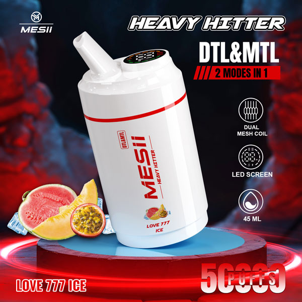 Mesii Heavy Hitter 50K Love 777 Helado
