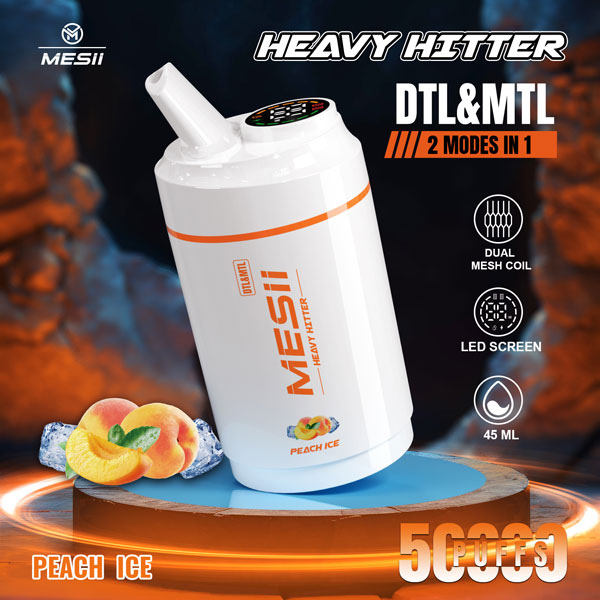 Mesii Heavy Hitter 50K Durazno Helado