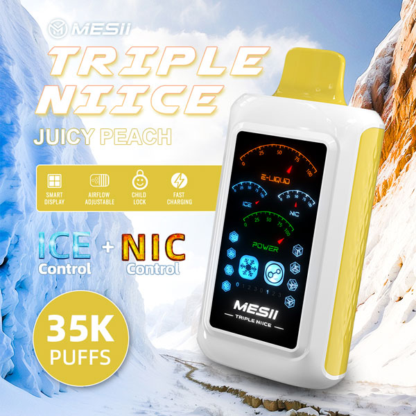 MESII Triple Nicotine Disposable Durazno Jugoso Vape