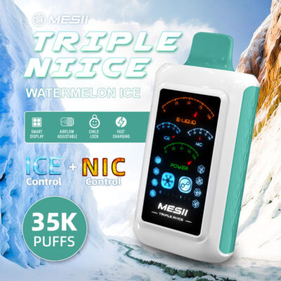 Mesii 35K Puffs Vape Ice Control Desechable 5 Niveles Frío
