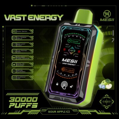MESII Vast Energy 30K Vape Desechable con Pantalla Completa | Hasta 30.000 Caladas