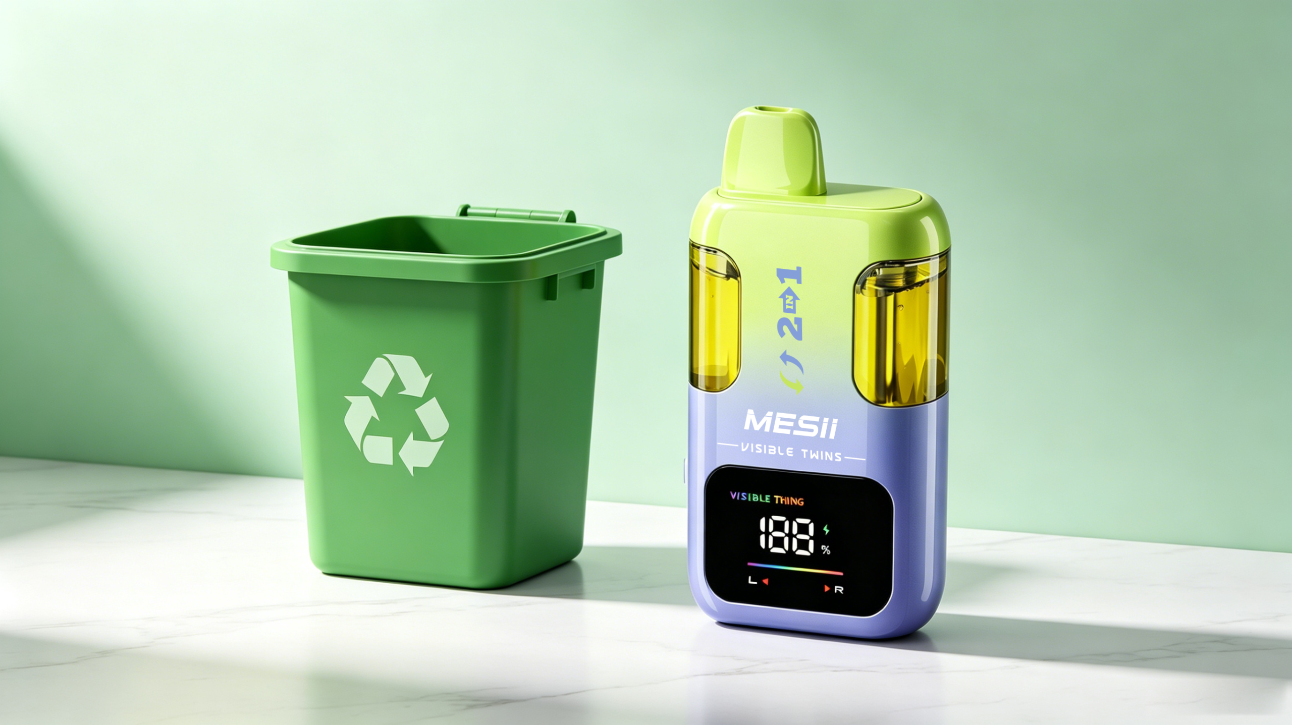 Reciclaje de vaper desechable recargable en España