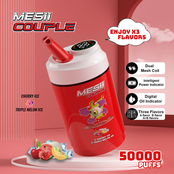 MESII Couple 50K - Cherry Ice & Triple Melon Ice