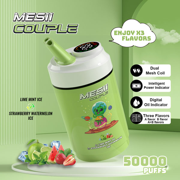 MESII Couple 50K - Lime Mint & Strawberry Watermelon