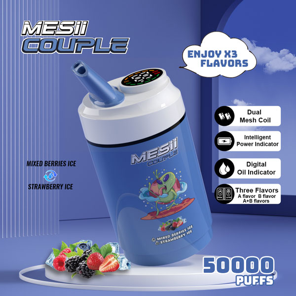 MESII Couple 50K - Mixed Berries Ice & Strawberry Ice