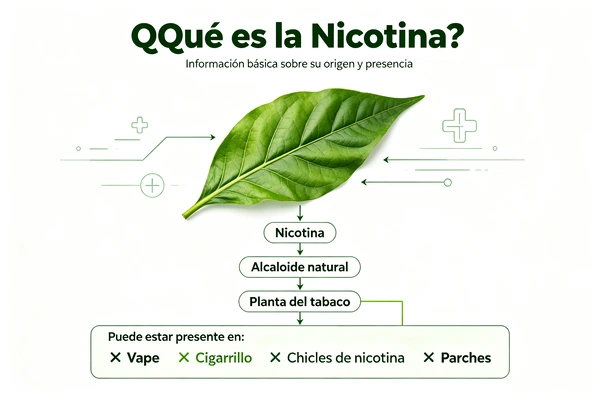 origen de la nicotina en los cigarrillos electrónicos