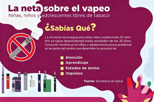 Por qué los menores no pueden vapear sin nicotina en España ¿Por qué existe esta restricción