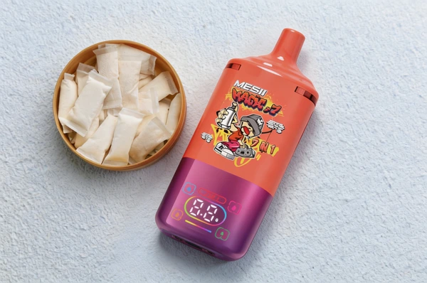 vaper desechable vs bolsas de nicotina