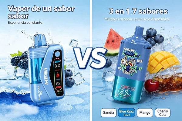 Vaper Multisabor Más sabores, más posibilidades