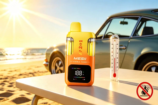 ¿El calor afecta a tu vape? Cómo guardarlo en verano