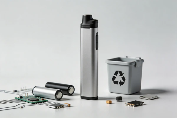 Cómo desechar correctamente un vape